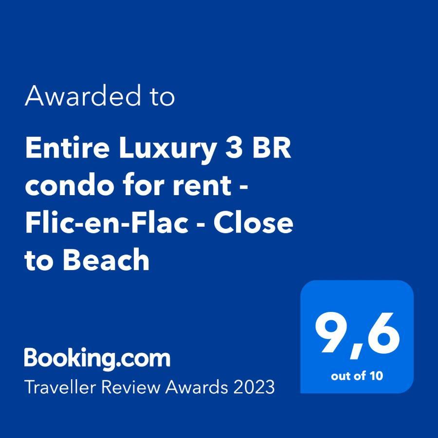 Entire Luxury 3 Bedroom Condo For Rent - Flic-En-Flac - Close To Beach Экстерьер фото